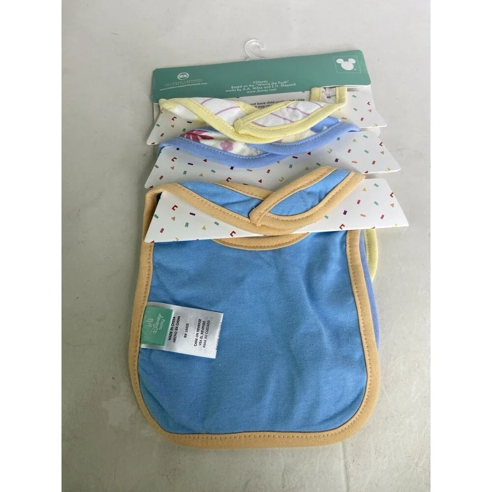Disney Baby Winnie the Pooh Tigger Bib Set 3 Piece NEW
